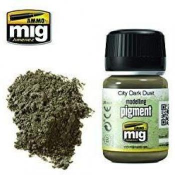 SUPERFINE PIGMENT CITY DARK POWDER 35 ML A.MIG-3028