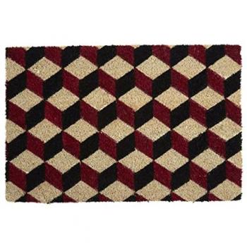 Wadiga Red Coir Door Mat