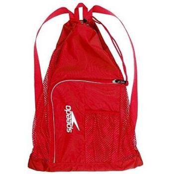 Speedo Deluxe Ventilator Mesh Bag - Red, Unisex Adult