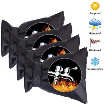 Kraan Vorst Bescherming - 4 Stuks, Polyester Doek