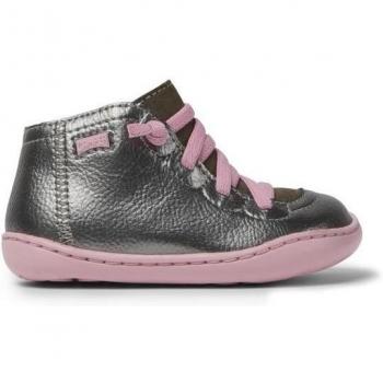Botines Camper K900131-014 Plata Piel