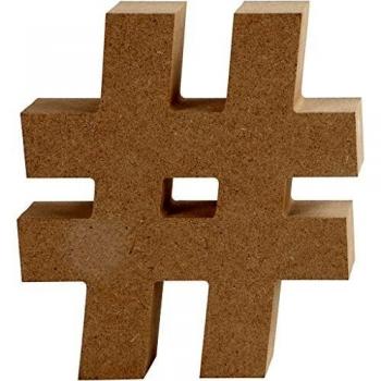 Simbolo in MDF 13cm Creativ Company
