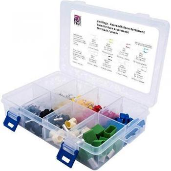 TRU Components - T1903C035 Assortimento Capicorda 0.75 mm², 1 mm², 1.5 mm², 2.5 mm², 4 mm², 6 mm², 10 mm², 16 mm² Parzial
