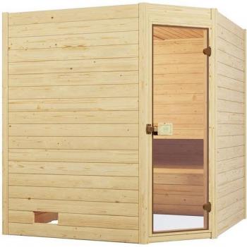 Sauna VALIDA Eck 2 aus Massivholz