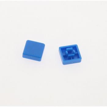 A14 Short Square Switch Button Cap - 50pcs for 12x12x7.3 Switches