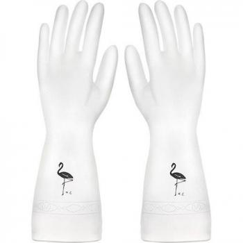 Kitchen Scrubber Rubber Gloves