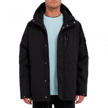 Volcom 10K Black Shell Jacket – M Size (Polyester/Cotton Blend)