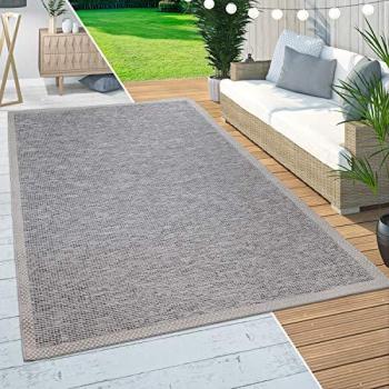 Tapis d'intérieur et extérieur Paco Home beige moderne 80x150 cm