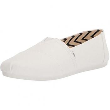 Classic White Toms Alpargata Shoes – Women’s Size 6