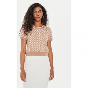 Blusa Femenina Marrón Elegante Z3FG0-F1UR