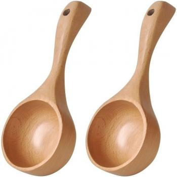 Multipurpose Wooden Scoop Spoon