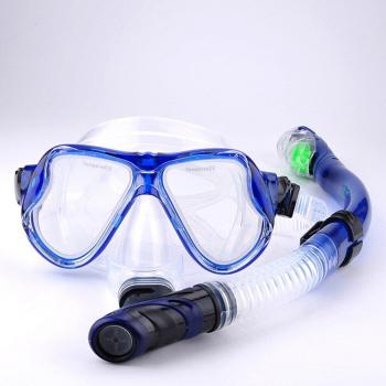 Máscara de buceo HD para adultos y jóvenes, protección anti-UV