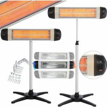 Chauffage Électrique Infrarouge AREBOS 2500 W