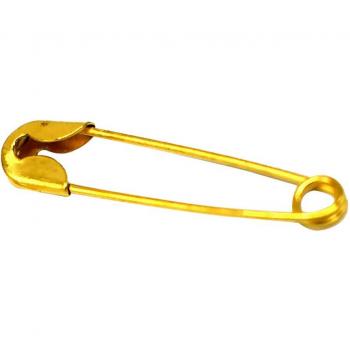 Shawl & Cape Fastening Clips - 100 Gold Pins
