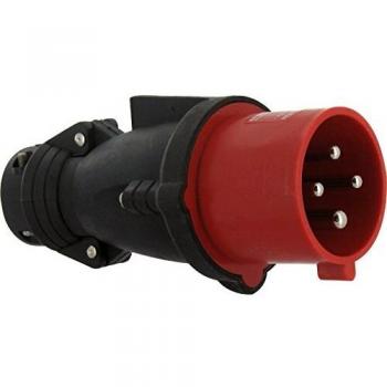 Fiche Mâle Hypra 32A Caoutchouc Legrand 3P+T