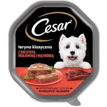 CESAR Hunde-Nassnahrung Rindfleisch-Leber 150 g