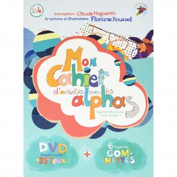 Mon cahier d'activités avec les Alphas : Apprendre à lire avec plaisir ! (1DVD)