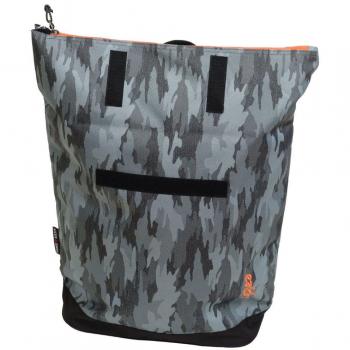 YZEA COURIER Rucksack – Dunkelgrau Camouflage 622002