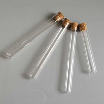 100 Stck. 10mm 12mm 13mm Glasprüfrohre U-Boden klar Chemielabor