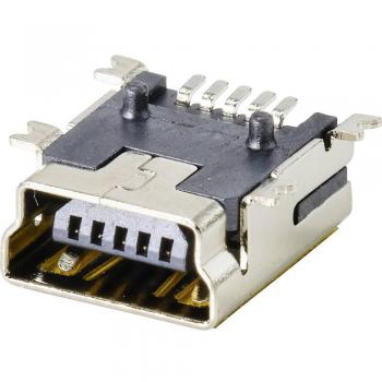Connfly DS1104-B60SRS Mini USB B Horizontal Mount Socket