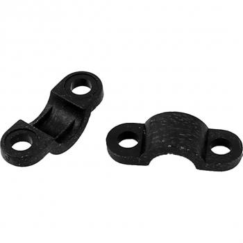 70-Pcs Screw-Mounted Cable Tie Clips 21x7mm