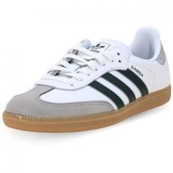 Adidas Samba Classic Low – Colore Multicolore (Grigio/Verde/Bianco)
