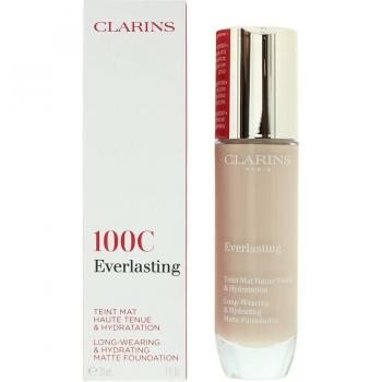 Clarins Everlasting Long-Wearing & Hydrating Matte Foundation 30ml 100C - Lily