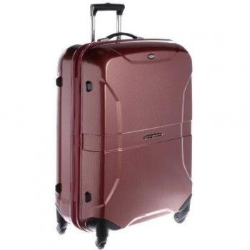 Pininfarina Monza Trolley 4R Zip – Maleta Marrón Rame