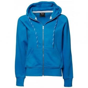 Sudadera con capucha y cremallera Tee Jays para mujer