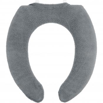 Toga de baño U tono gris suave