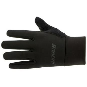 Guantes de ciclismo Santini Colore Negro (XS)