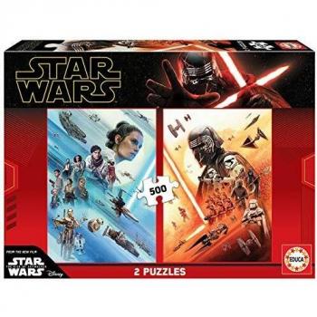 PUZZLE 2X500 STAR WARS EPISODIO IX
