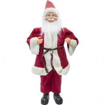 Babbo Natale Abito Rosso con Cremone 50h – Addobbo Natalizio Mini Lucciole
