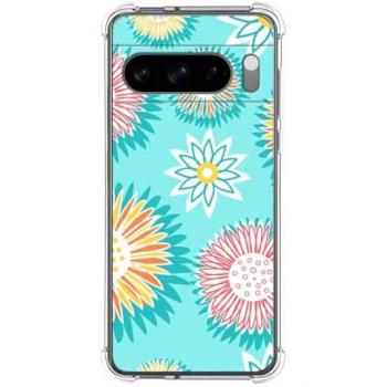 Estuche de silicona con flores Pixel 8 Pro 5G