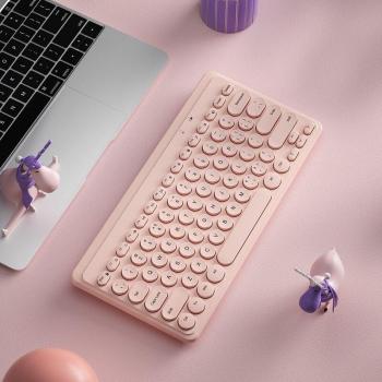Wireless Mini Keyboard and Mouse Set with 79 Keycaps