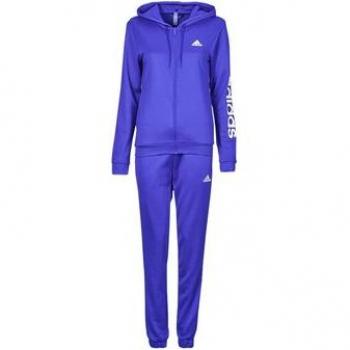 Ensemble de survêtement adidas W LINEAR TS Bleu EU XS femmes