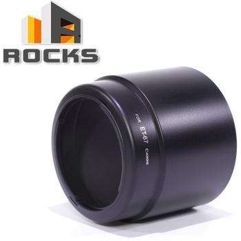 Pixco ET-67 58 MM gewijd lenskap voor Canon EF 100mm f/2.8 Macro USM
