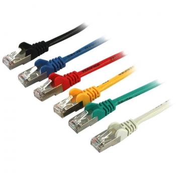 Patchkabel RJ45 von Synergy 21, Länge: 0.5m, Farbe: schwarz