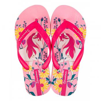 Ipanema niña chanclas rosa 83484 temas XIV kids AR936, 38 / Rosa/blanco/amarillo