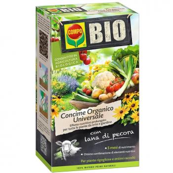 Fertilizante Orgánico Universal COMPO Bio con Lana de Oveja 4Kg