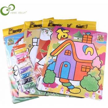 Pintura con Arena para Niños - Lote de 3 Juguetes Educativos