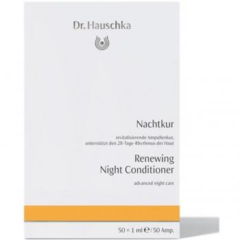 Soin du Visage Renouvelant Nocturne Dr. Hauschka – 50 Ampoules