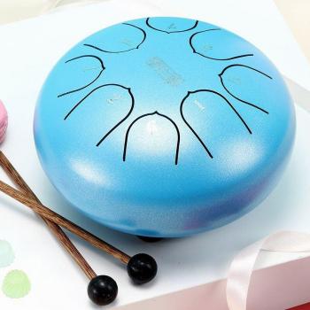 Nature Steel Handpan Drum 6 Inch 8 Tune Percussion YS-BU