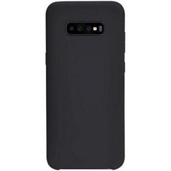 Coque de Protection Silicone Noir Bigben pour Samsung S10+