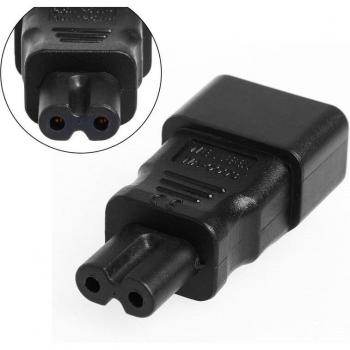 C14 Male to C7 Female Power Converter