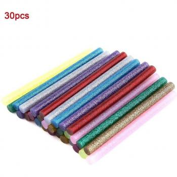 30-Pack Multi-Color Glitter Glue Sticks Non-Toxic