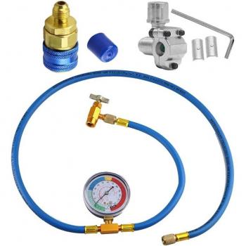 R134A Air Conditioning Charging Hose with Gauge and BPV31 Valve