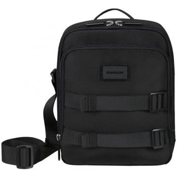 Borsa a tracolla in poliestere Nero / TU