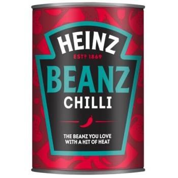 Heinz Chilli Baked Bean Pack 390g
