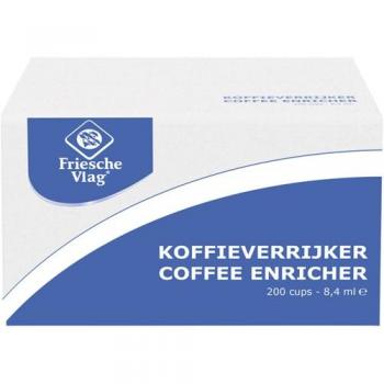Friesche Vlag Koffiemelk 200 aluminium cupjes